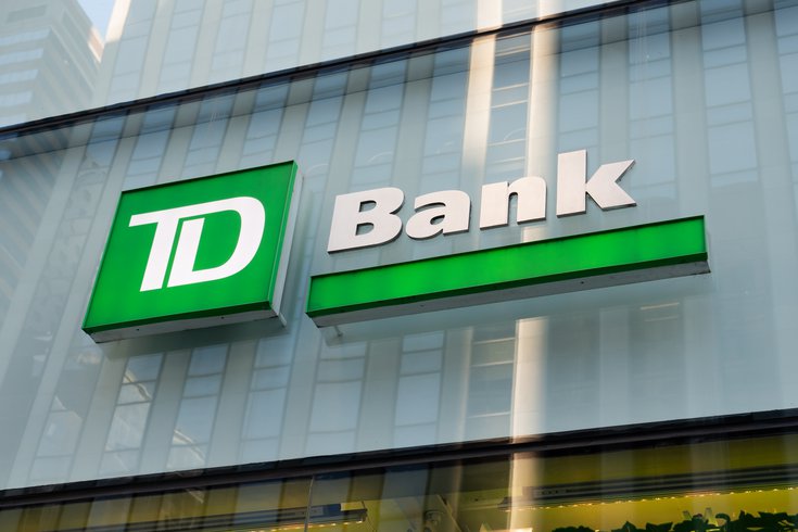 TD Bank shops centers